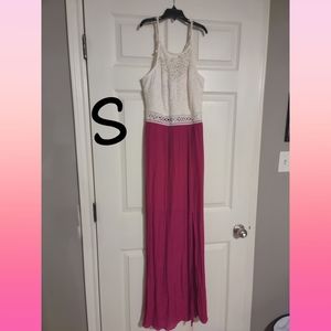 Maxi slit dress